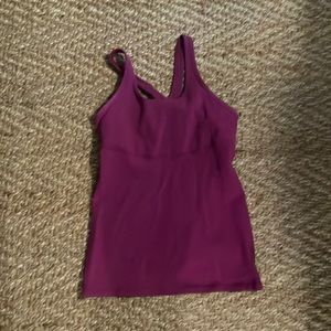 Lululemon tank with built in bra